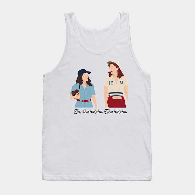 A League of Their Own - Gretson - Oh The Height Tank Top by Oi Blondie Crafts